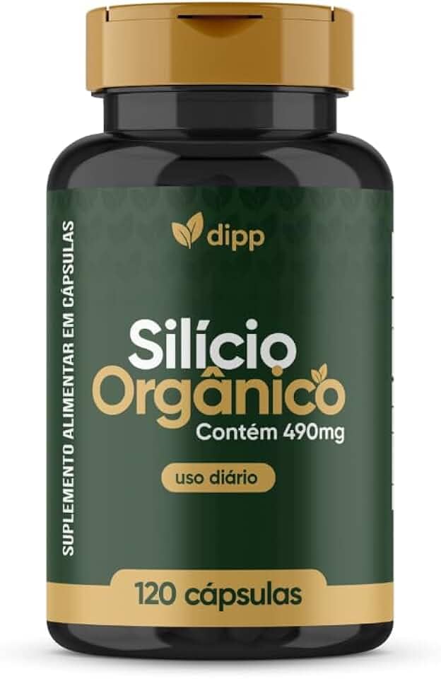 Silício Orgânico 490mg 120 Cápsulas