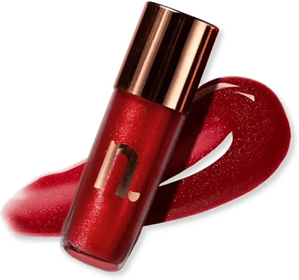 Nina Gloss Labial Instant Glow - Morango do Amor Gold Edition