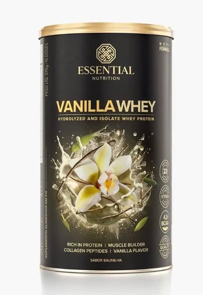 Vanilla Whey Essential Nutrition 375g