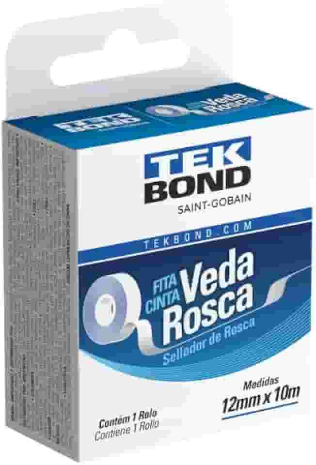 Fita Veda Rosca Tekbond, 12mmx10m