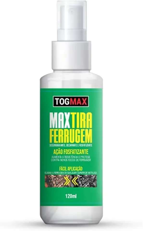 Max Tira Ferrugem Removedor de Ferrugem em Aço 120mL Togmax