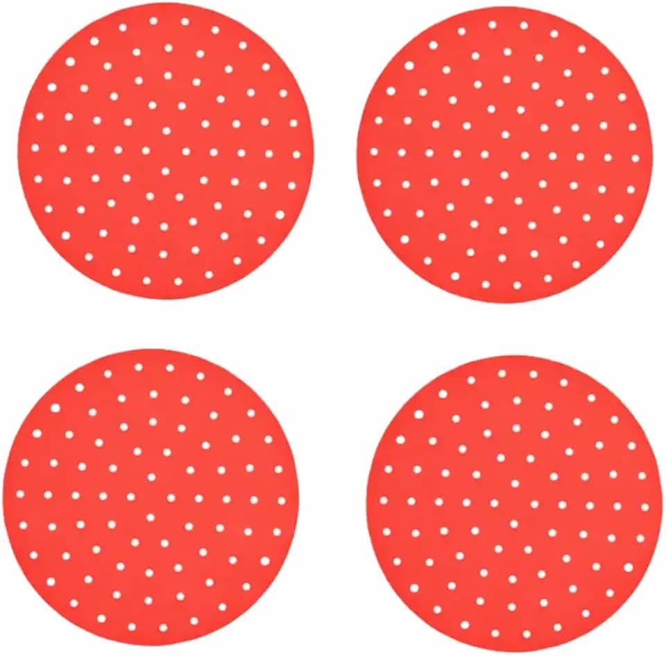 Kit com 4 Protetor de Silicone para Fogão de Indução Tapete Almofada para Fogão de Indução