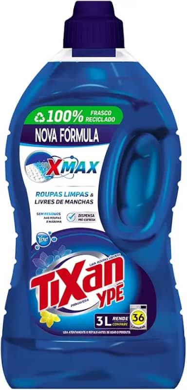 Ypê Lava Roupas Líquido Tixan Primavera 3L
