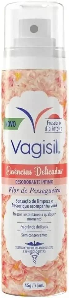 Grecin - Desodorante Íntimo Vagisil Essencias Delicadas 75Ml Flor De Pessegueiro