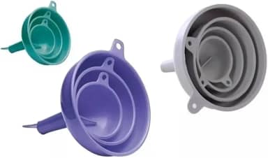 Kit Funil Pequeno Médio Grande Extra Grande 4 Peças