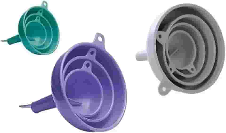 Kit Funil Pequeno Médio Grande Extra Grande 4 Peças