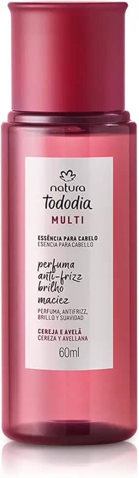 Natura Tododia Cereja e Avelã Essência para Cabelos Pefume para Cabelos 60 ml
