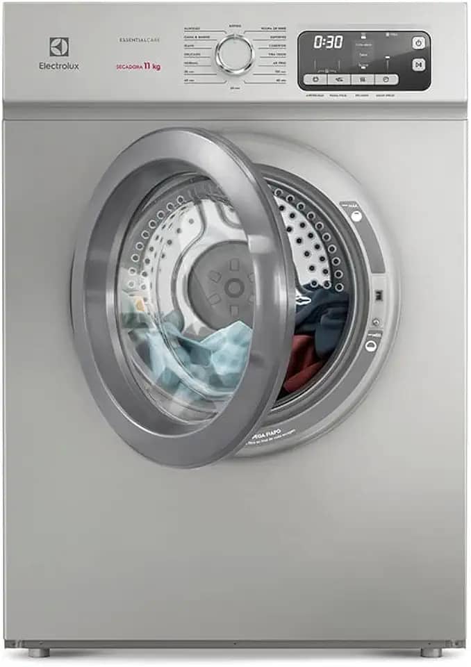 Secadora de Roupas Electrolux 11Kg Cor Inox Essential Care (STH11) 220V