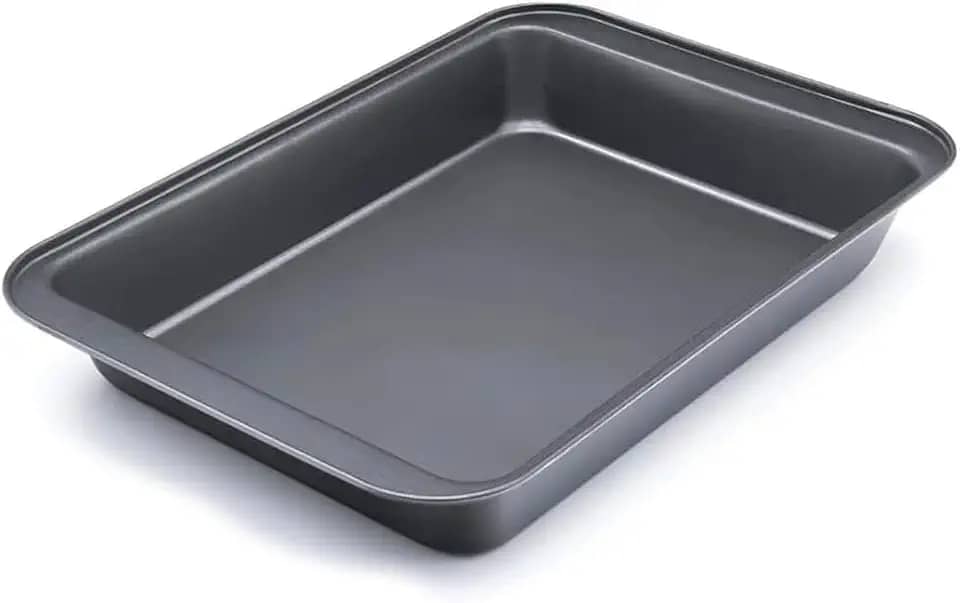 Assadeira Forma Retangular Antiaderente com Revestimento Interno 32 ou 37 cm (37x25x5 cm)