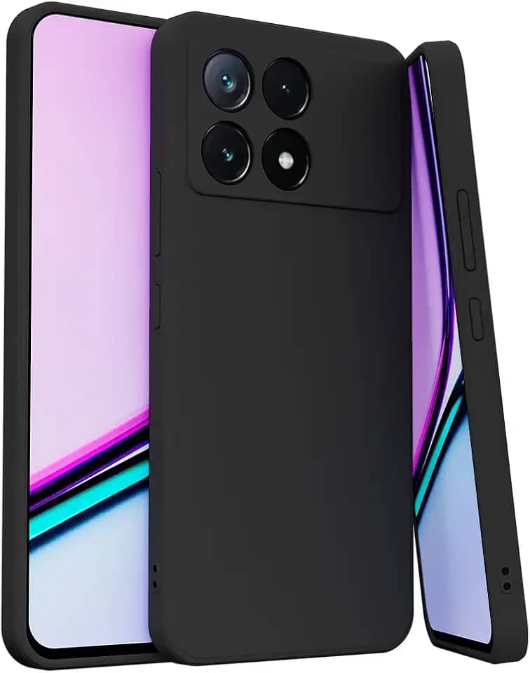 Capa Capinha Case Para Motorola G56 Silicone Forro Aveludado Proteção Premium (PRETO)