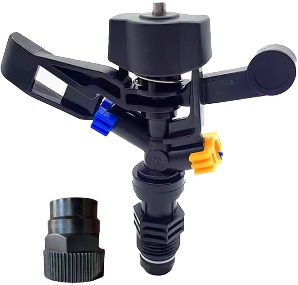 Aspersor Irrigador De Impacto 360º Diametro 30 Metros Pasto Horta Jardim