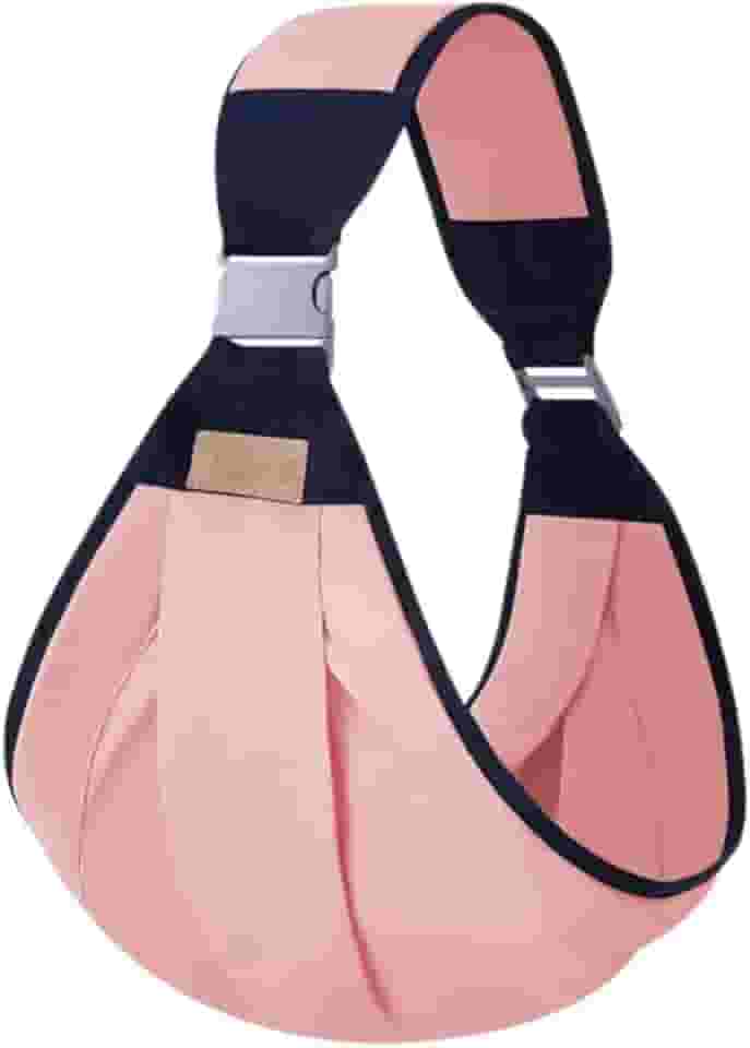 Sling Carregador Bebê Ergonômetro Compacto Leve Ajustável (Rosa)