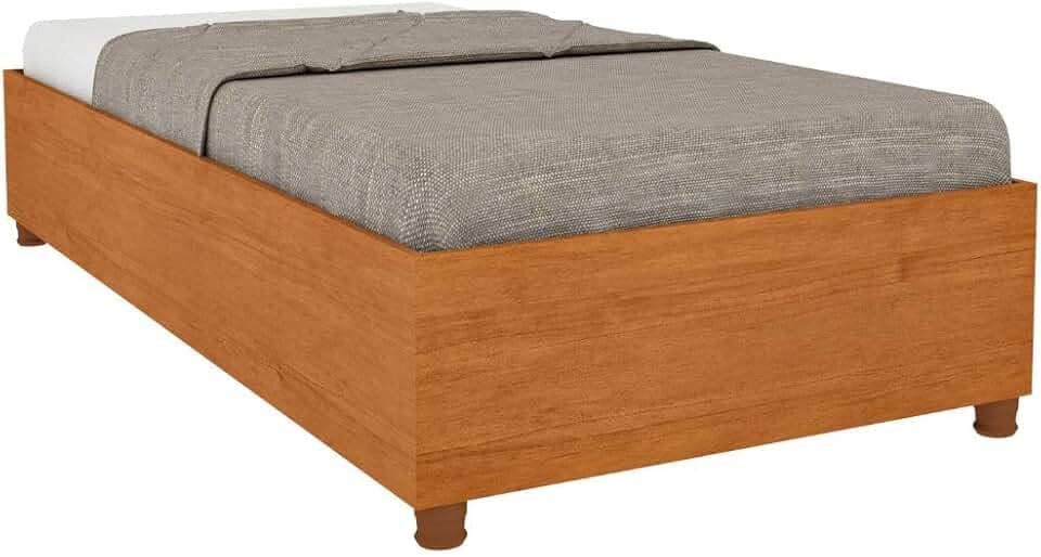 Cama Solteiro Mônaco Tcil Móveis Cinamomo