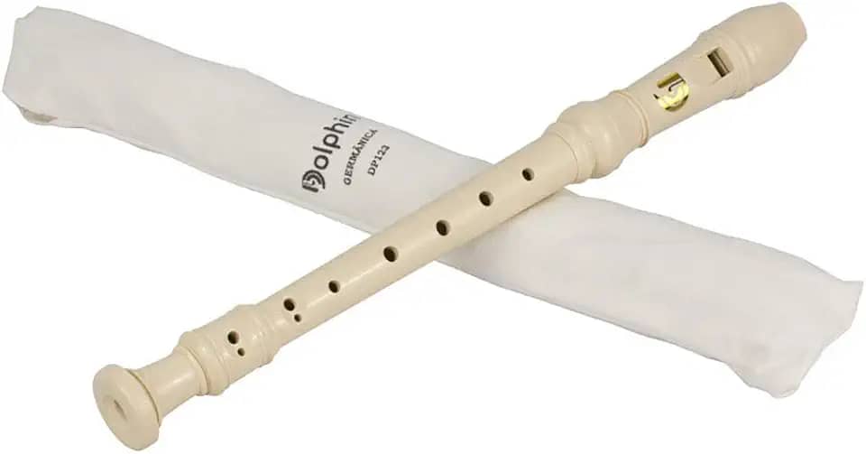 Flauta Doce Germânica Dolphin 7749 Soprano Dó - ABS