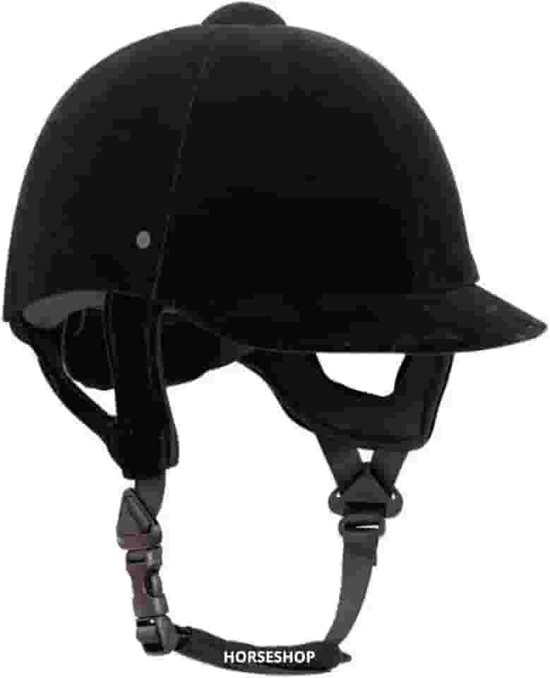 Capacete Equitação Hipismo Ajuste De Tamanho Classic Instep Preto - Tamanho M