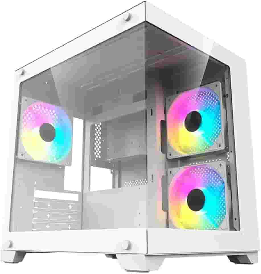 PC GAMER AMD WHITE RYZEN 7 5700G 16GB 3200MHZ NVME 512GB 600W BIVOLT RADEON VEGA 8