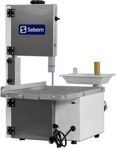 Serra Fita para Carne Ossos com Moedor 3 em 1 de Bancada Bivolt SEBEM