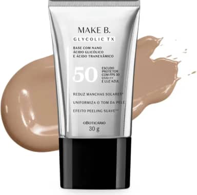 Base Líquida Make B. Glycolic TX Cor 120 30g