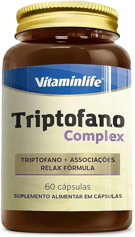 TRIPTOFANO COMPLEX + ASSOCIAÇÕES (RELAX FÓRMULA) 60 CÁPS