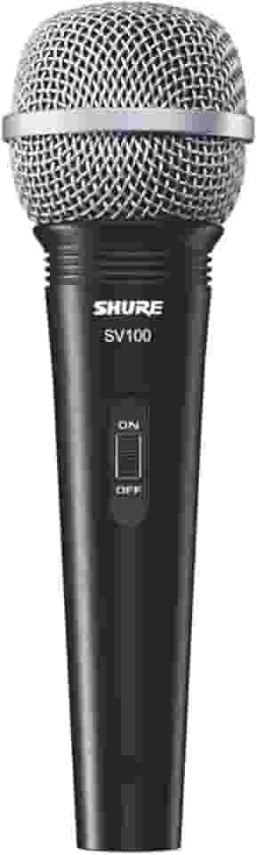 Shure SV100 Microfone de Mão Dinâmico Cardióide para Voz