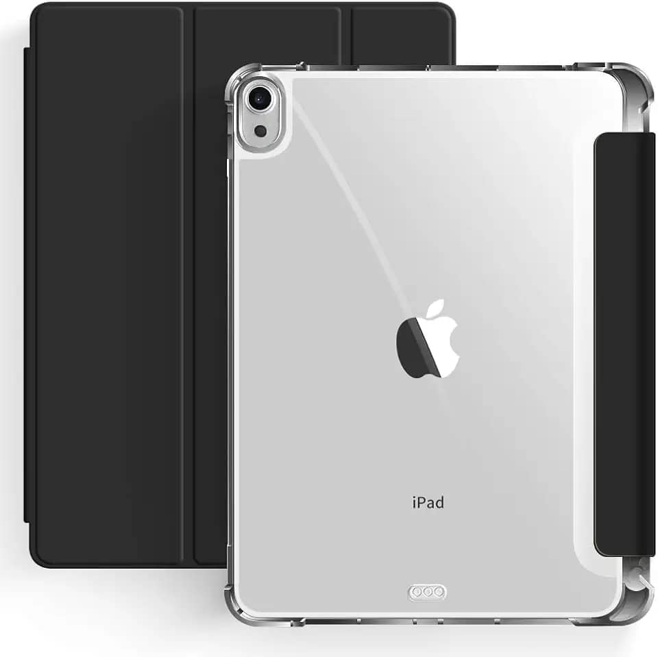 WB Capa iPad Air 4a, 5a e 6a Geração 10.9″ - Ultra Leve Antichoque - Preta