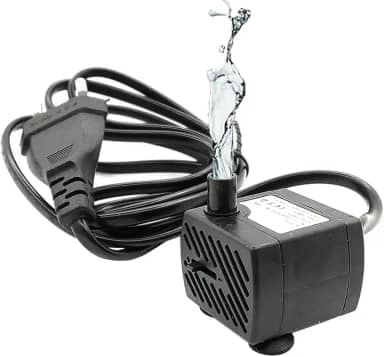 Bomba Submersa Bombinha Motor Para Aquário Fonte Água Bebedouro Pet 150l/h Bivolt