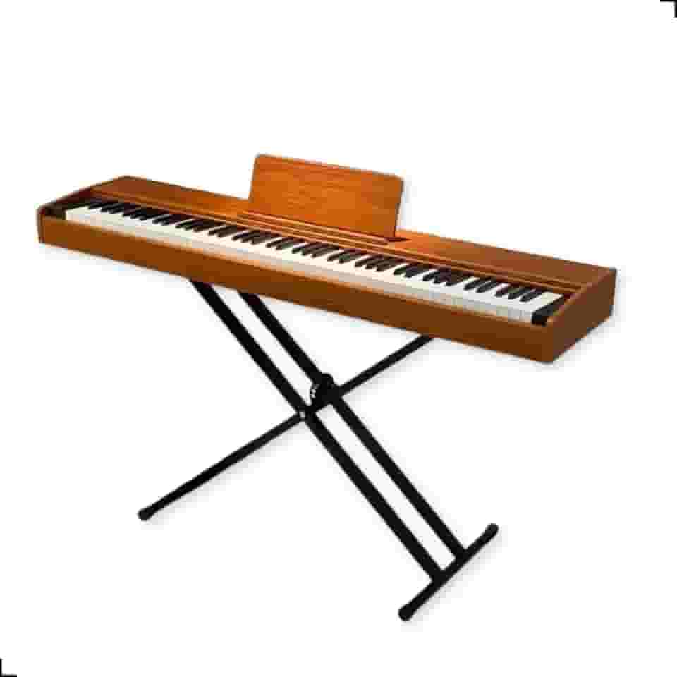 Piano Digital Bivolt 88 Teclas C/Suporte E Pedal Waver