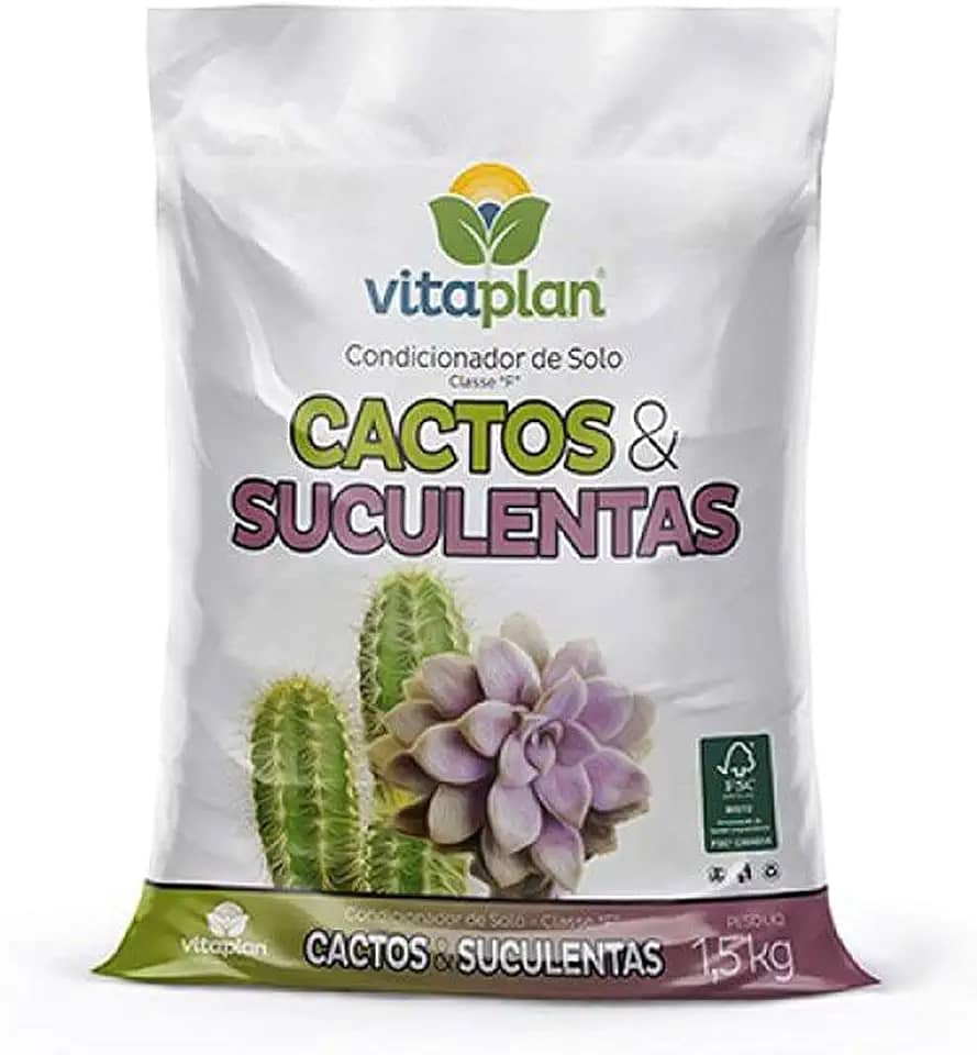Substrato Para Cactos E Suculentas vitaplan 1,5kg