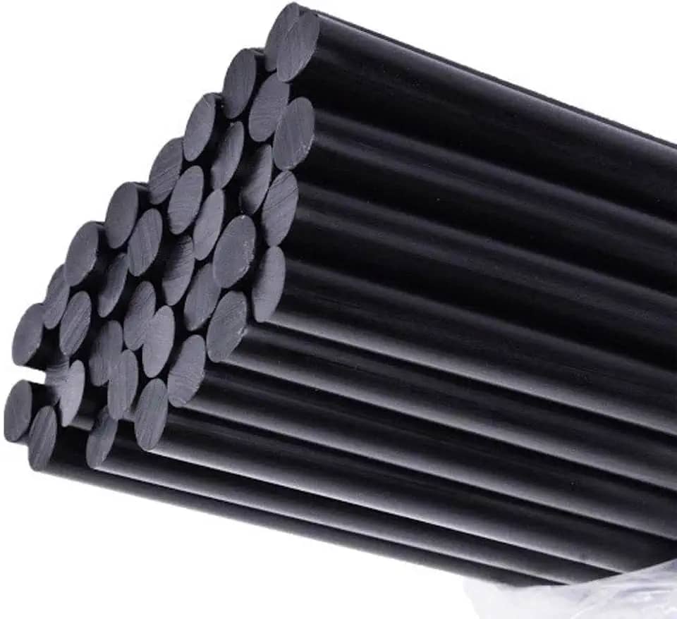 Bastão De Cola Quente Grossa Rendicolla Black 11,2 Mm 500 Gr