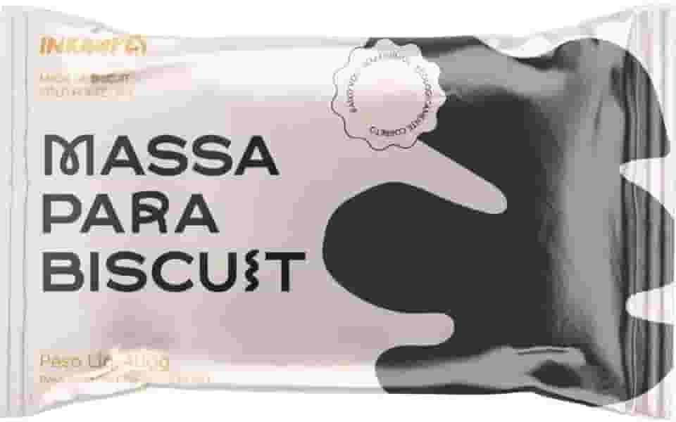 Massa De Porcelana Fria Biscuit 400G Preto 106328