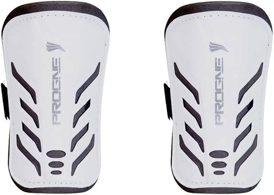 Caneleira Futebol Futsal Society Baby Sem Tornozeleira - Branca - Par