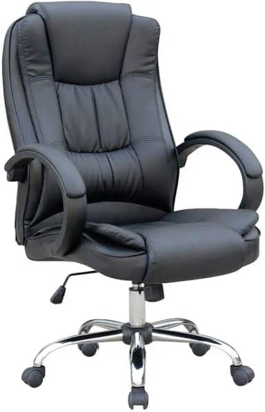 Cadeira Escritório Presidente Nice Giratória Regulagem de Altura a Gás Revestimento