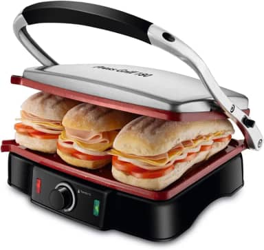 Press Grill 180°, Mondial, Preto/Inox, 2000W, 220V - PG-02