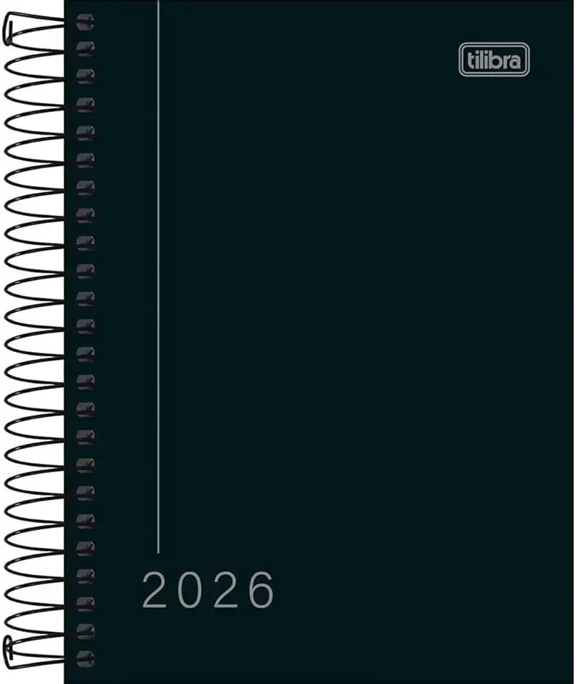 AGENDA 2026 PRETA ESPIRAL