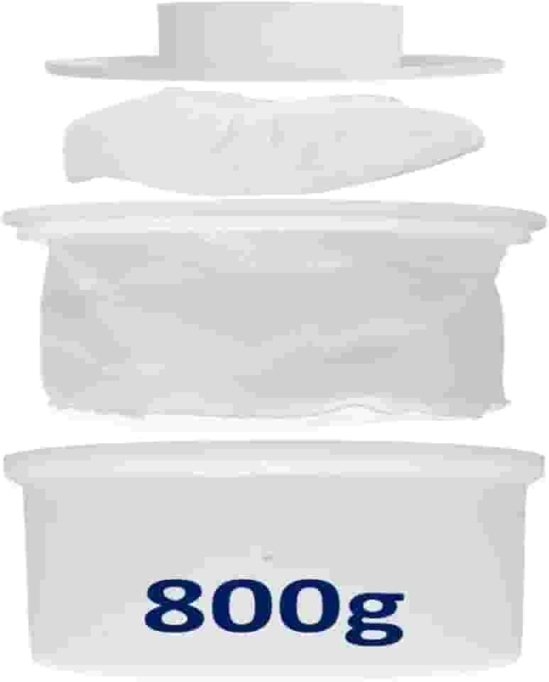 Forma Completa Redonda 800g Para Produção Queijo Minas Padrão Parmesão + Prensador Dessorador Tela