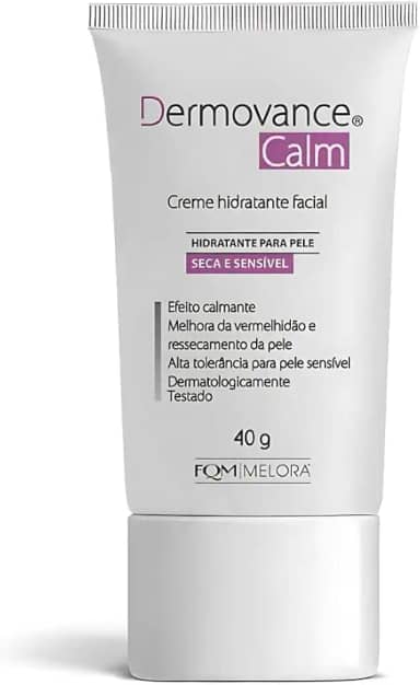 Creme Hidratante Facial Dermovance Calm Pele Seca e Sensível (40g)