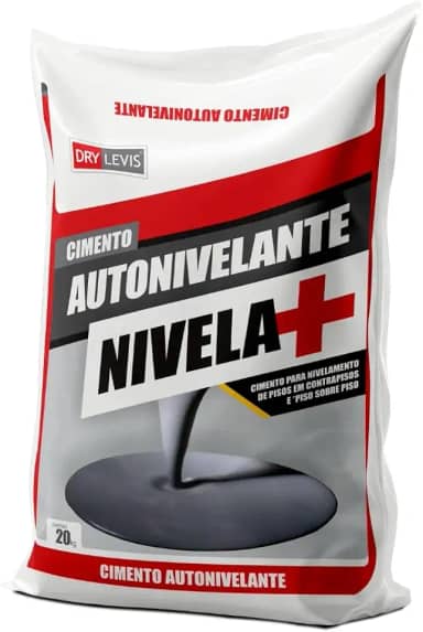 Cimento Autonivelante Líquido Nivela+ Elastment 20Kg Branco