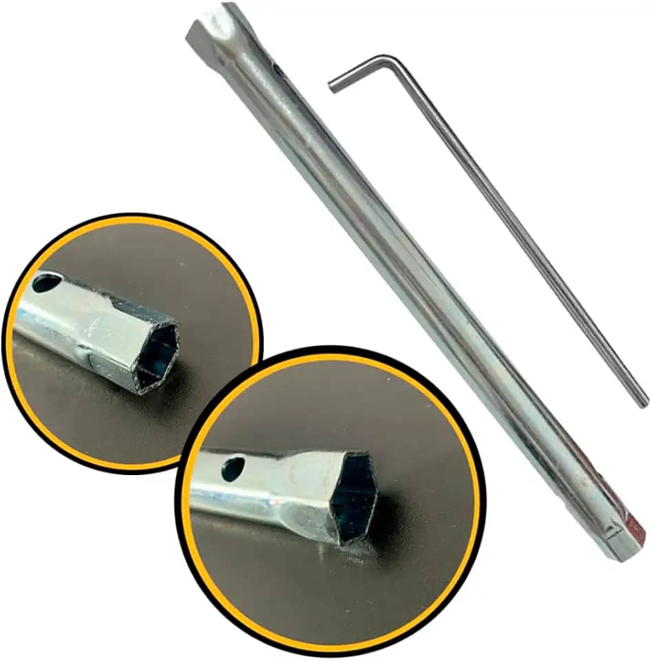 Chave De Vela Longa 300mm 16/21mm Universal Tubo Ignição