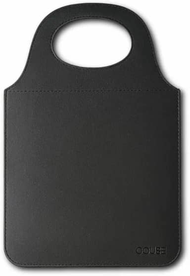 Lixeira Para Carro Couro Ecológico Porta Lixo Universal Premium Couse