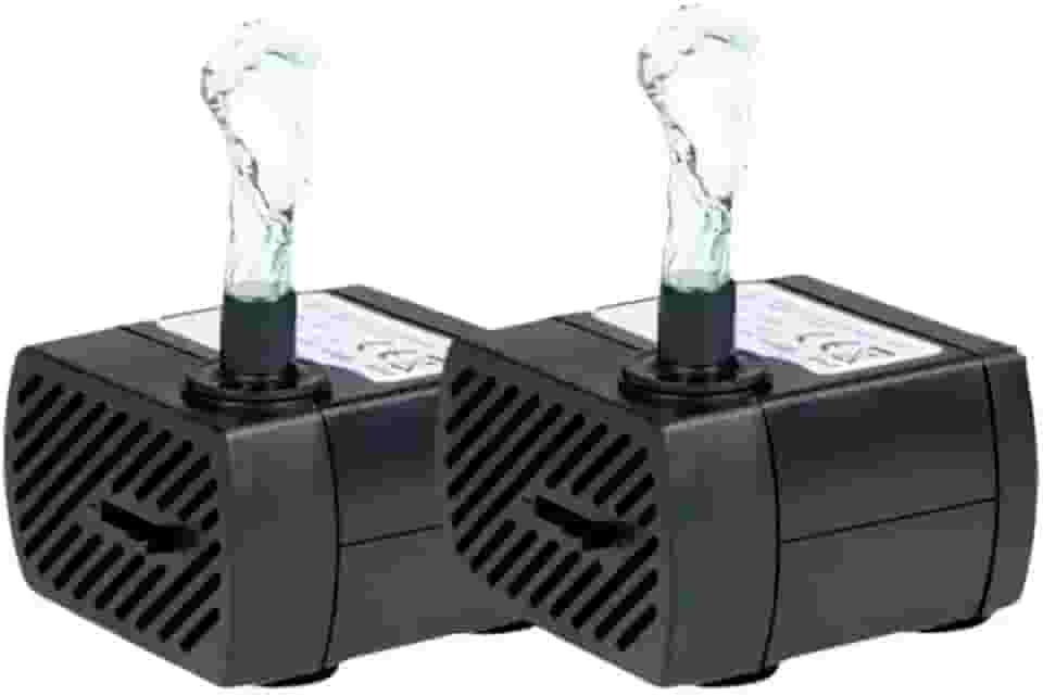 Bomba Submersa para Aquário Napi, 180L/h, Kit com 2 Unidades, Bivolt, para Água Doce ou Salgada