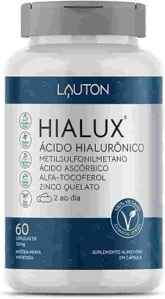 Hialux Acido Hialuronico 150mg Vegano 60 Capsulas Lauton