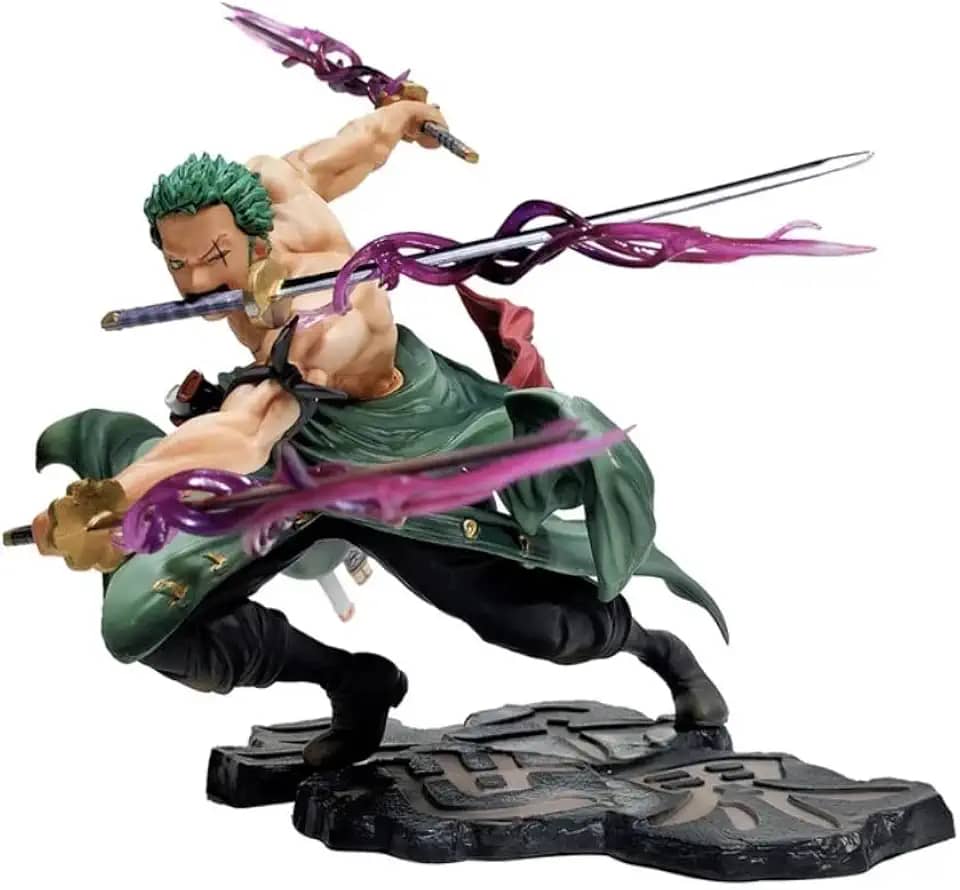 Figure Action Zoro Roronoa Roxo One Piece