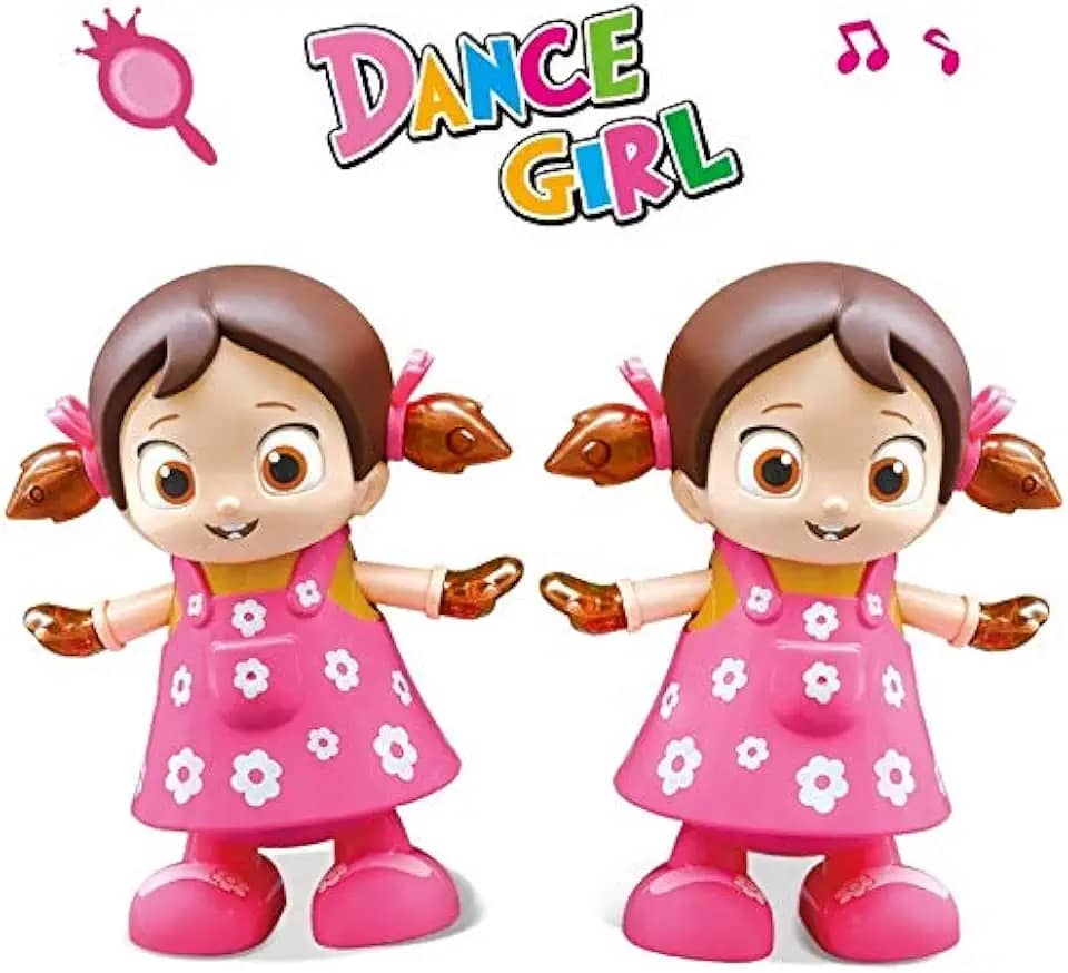 Boneca Músical Canta Dança E Acende Luz - Dance Girl