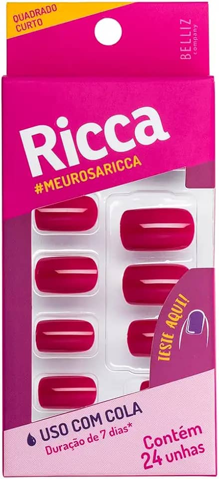 Ricca Unhas Rosa Sexy
