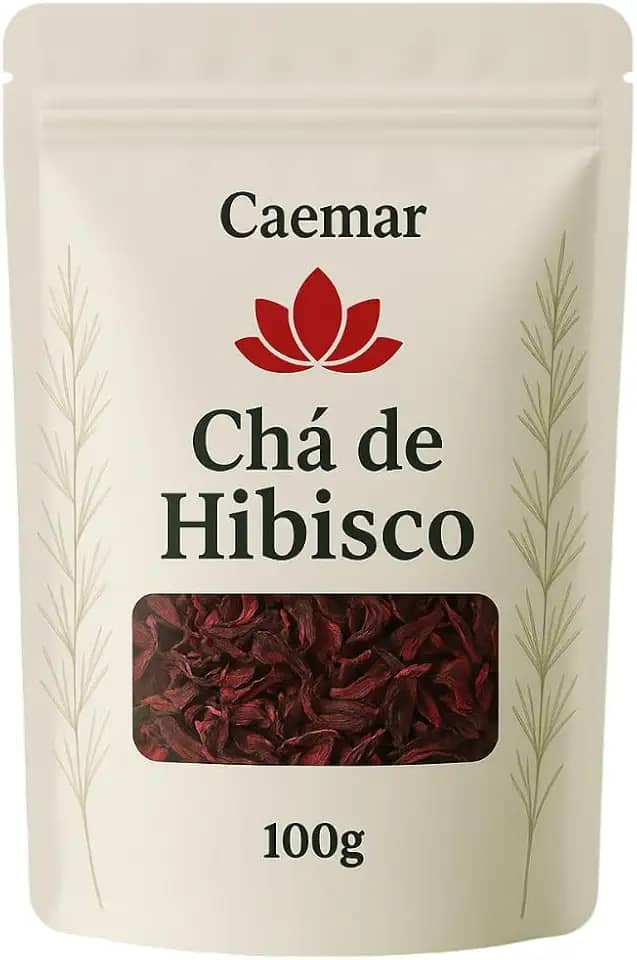 Chá de Hibisco 100 gr - Sem Conservantes