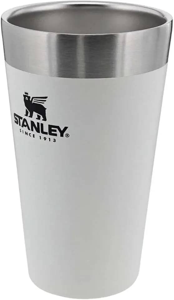 Copo Térmico de Cerveja Stanley 473 ml até 4 Horas Gelado Branco
