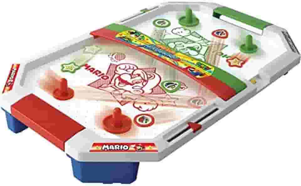 EPOCH Games - 7361 Super Mario Air Hockey, Cor: Multicolor