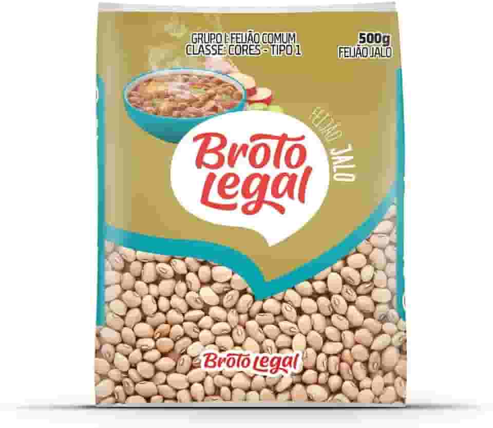 Feijão Jalo Broto Legal 500g pacote