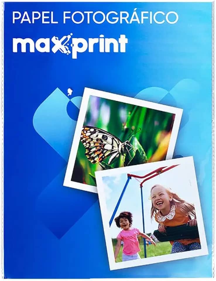 Papel Fotográfico Matte/Fosco Maxprint A4 170gsm - 50 folhas