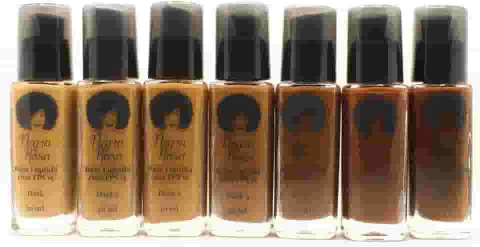 BASE LIQUIDA COM FPS 15 NEGRA ROSA - DARK 1